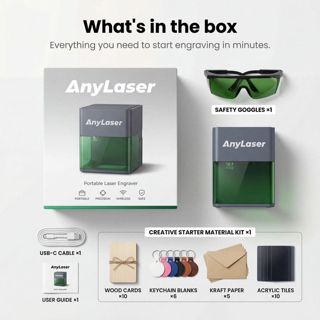 ANYLASER | Der kompakteste Lasergravierer