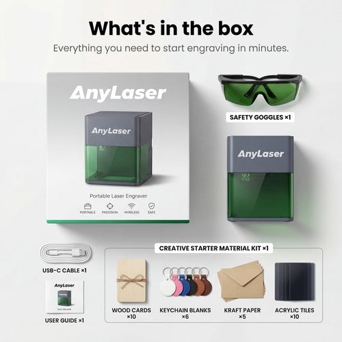 ANYLASER | Der kompakteste Lasergravierer